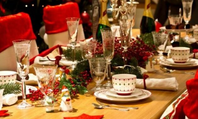 Ideas For Decorating The New Year’s Table 2024