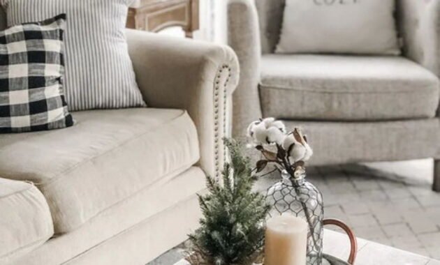 Winter decoration ideas 2024 for living room
