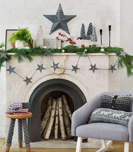 Winter decoration ideas 2024 for living room