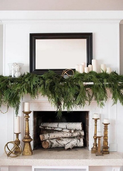 Winter decoration ideas 2024 for living room