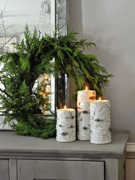 Winter decoration ideas 2024 for living room