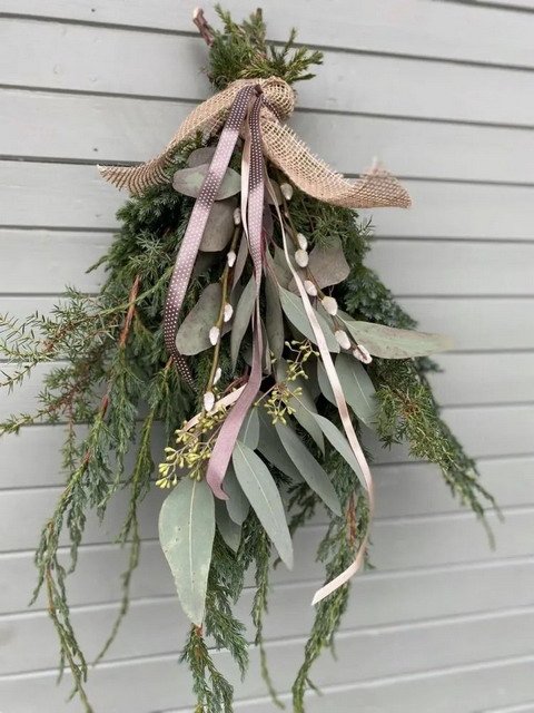 Christmas decorations for the house entrance 2025