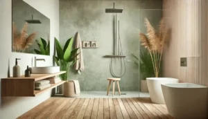 Sustainable bathroom design trends 2026