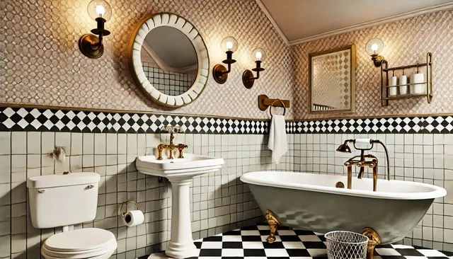 Vintage and retro bathroom styles 2026