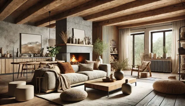 Modern rustic interior decor ideas 2026