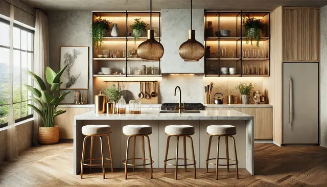 Kitchen island decor trends 2026