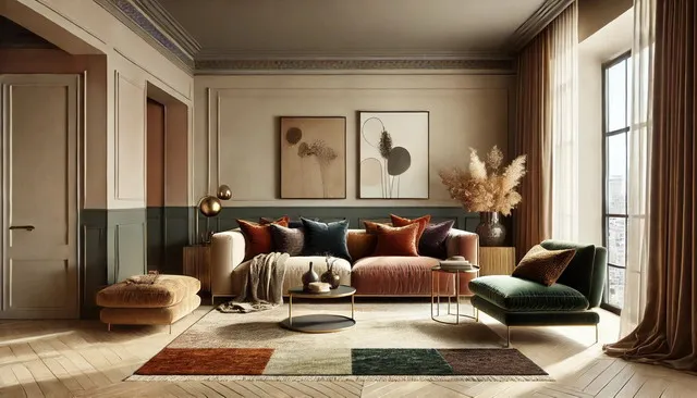 living room colour trends 2025