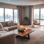 winter home decor not christmas