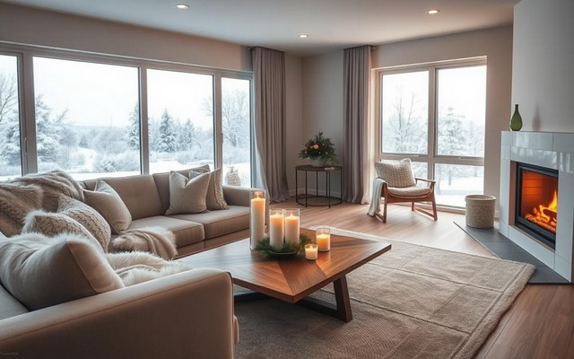 winter home decor not christmas