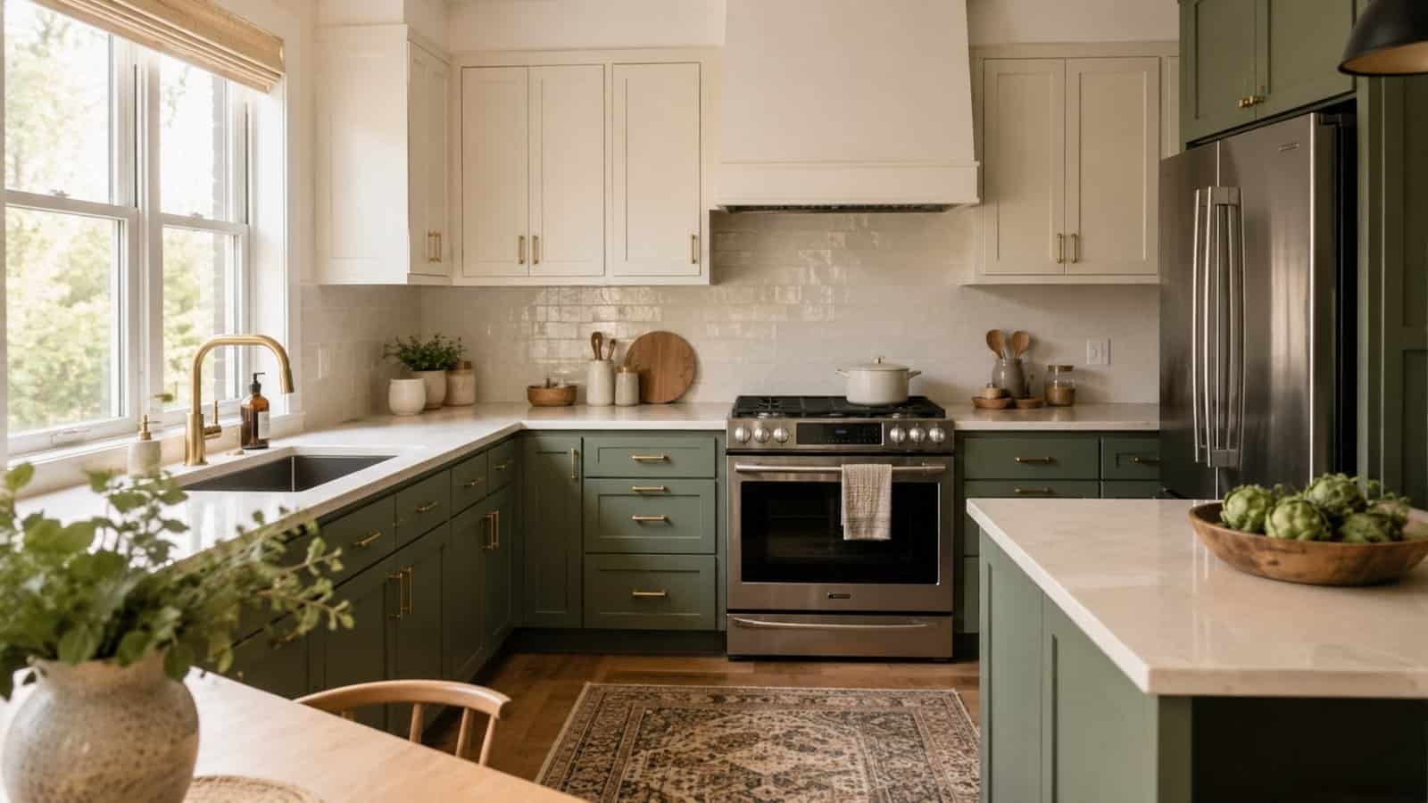 Small Kitchen Cabinet Colors 2028 - Decor Kingdoms